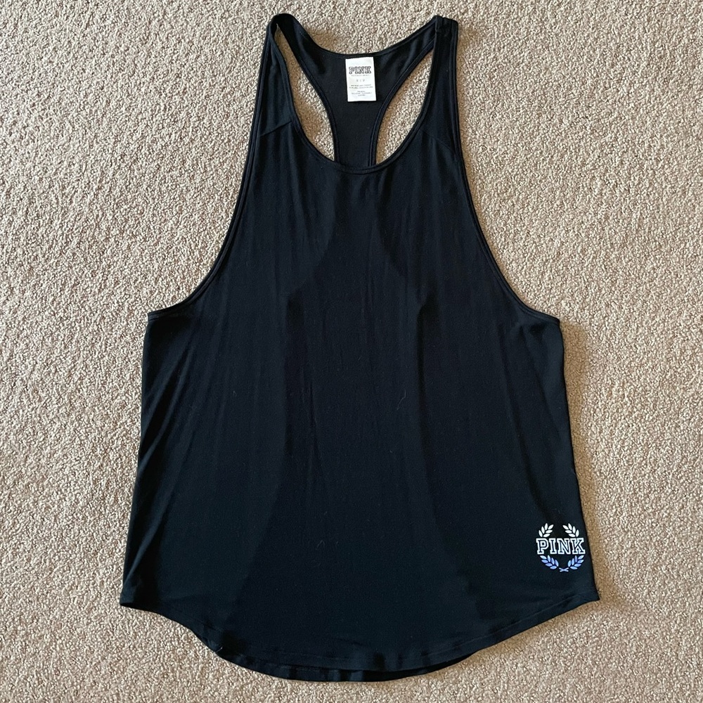 Pink Victoria’s Secret Racerback Tank Top sz S
